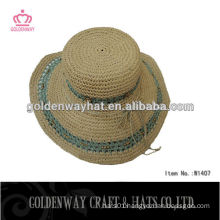 big floppy beach paper straw hats for summer